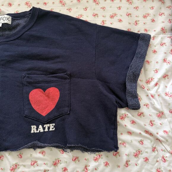 Wildfox Cropped short sleeve sweater - Picture 2 of 5